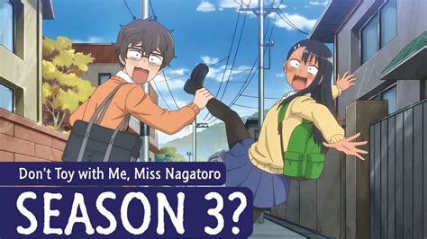 don't toy with miss nagatoro season 3|don't toys with me miss nagatoro.